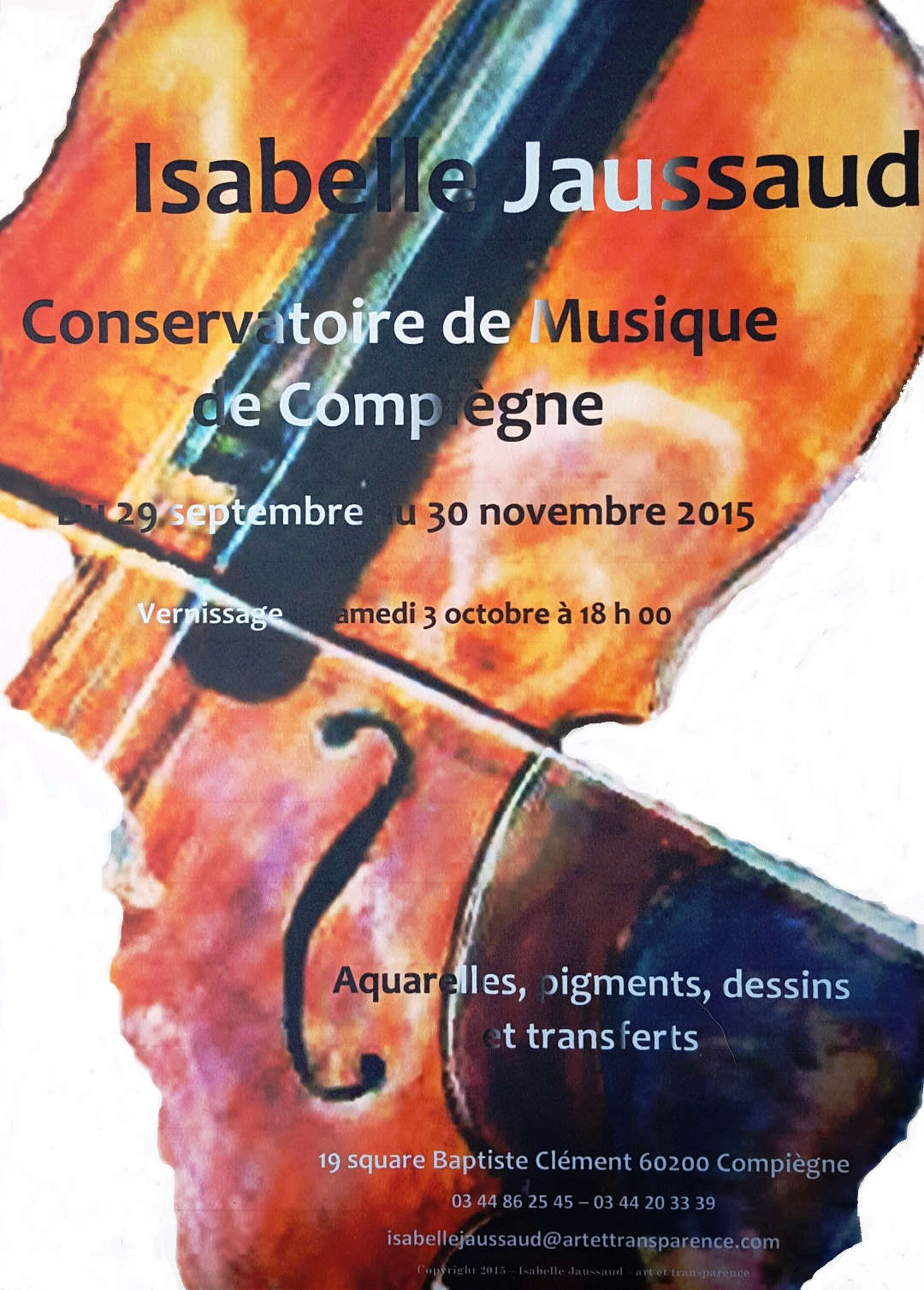 Exposition d’automne au Conservatoire de Musique de Compiègne